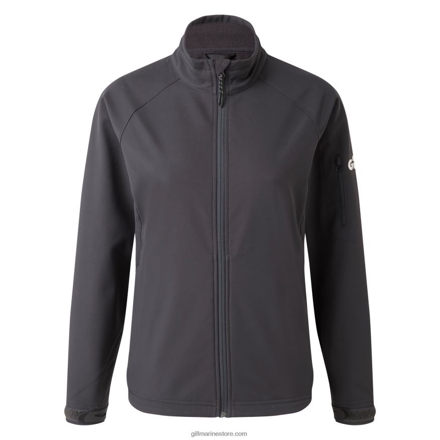 Gill Marine veste softshell équipe femme DDP04L501 graphite