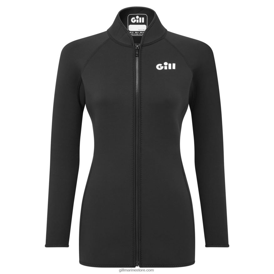 Gill Marine veste néoprène poursuite femme DDP04L379 noir