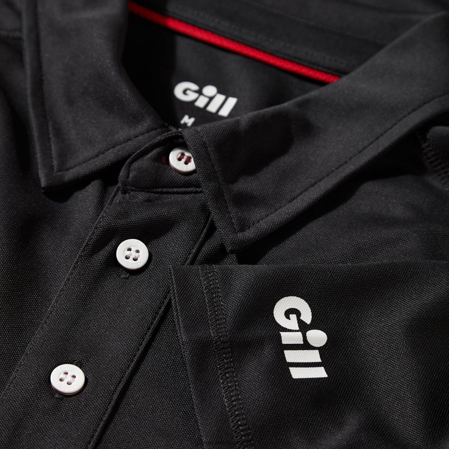 Gill Marine polo uv tec homme DDP04L223 charbon