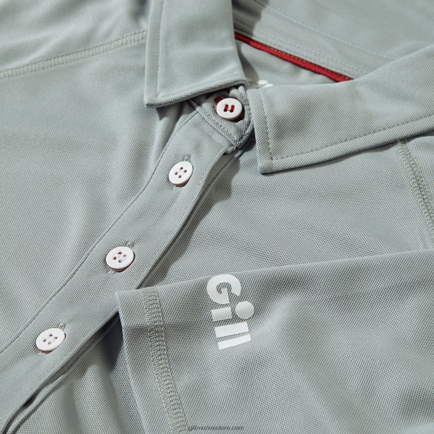 Gill Marine polo uv tec femme DDP04L173 gris moyen