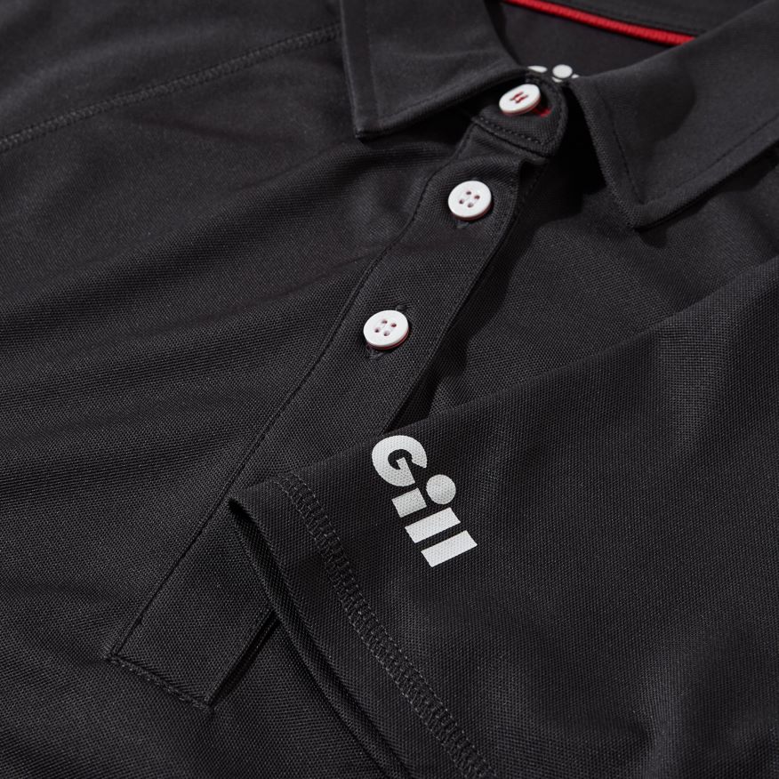 Gill Marine polo uv tec femme DDP04L511 charbon
