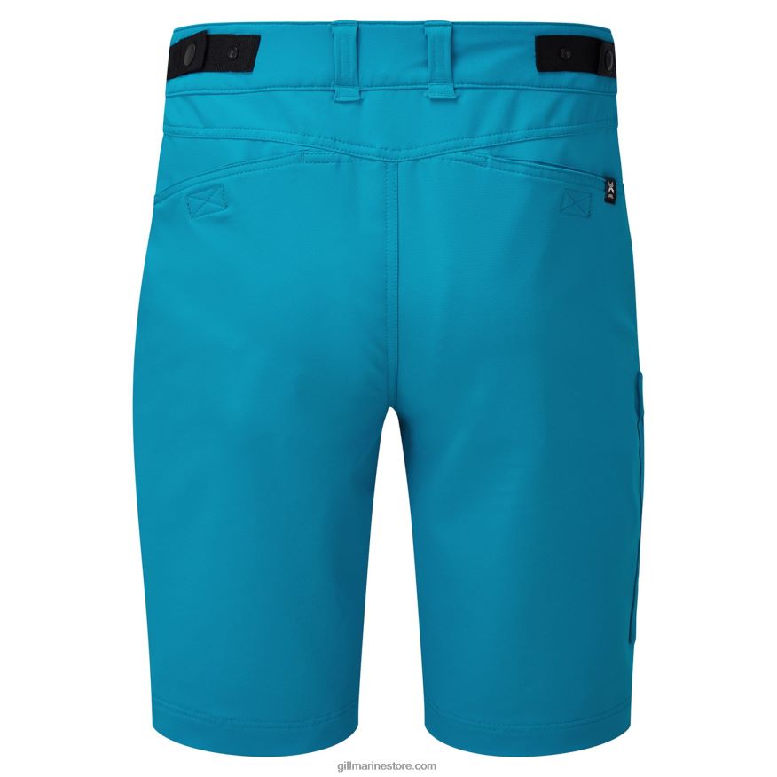 Gill Marine short d'expédition pro DDP04L33 bleu piscine