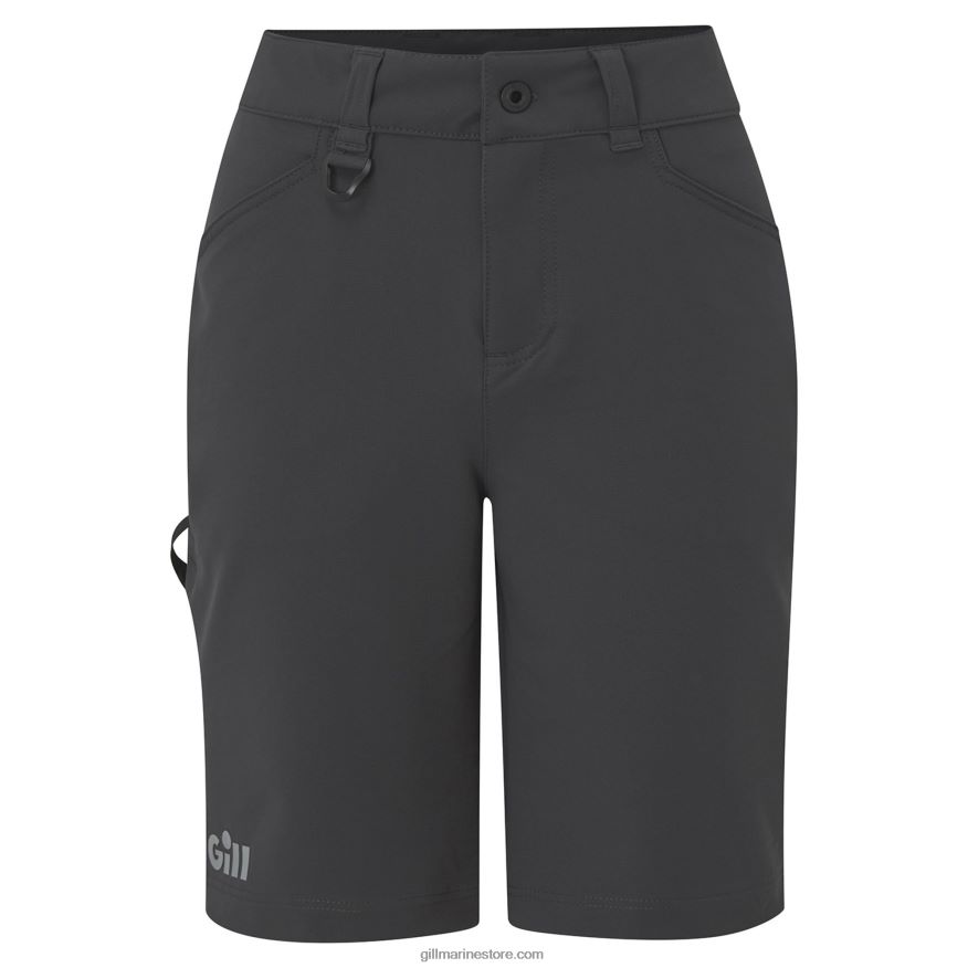 Gill Marine short d'expédition pro pour femme DDP04L77 graphite