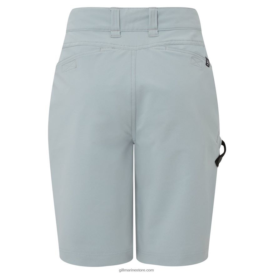 Gill Marine short d'expédition pro pour femme DDP04L78 gris moyen