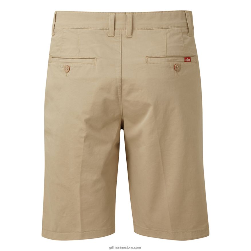 Gill Marine short d'équipage pour hommes DDP04L547 kaki
