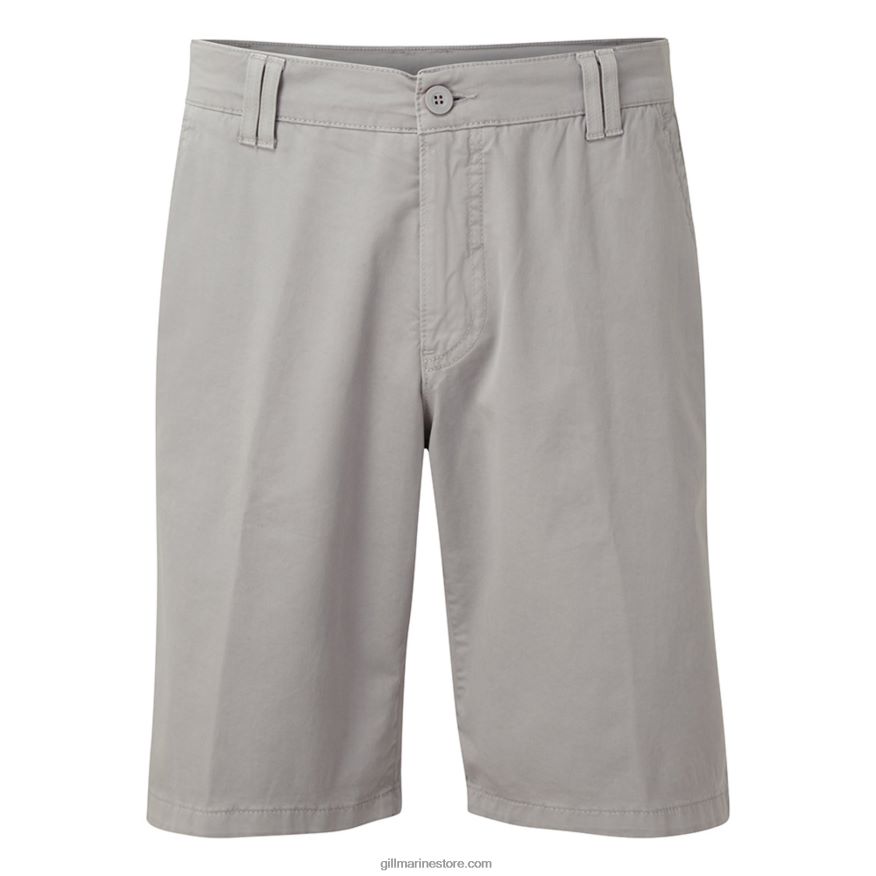 Gill Marine short d'équipage pour hommes DDP04L549 argent