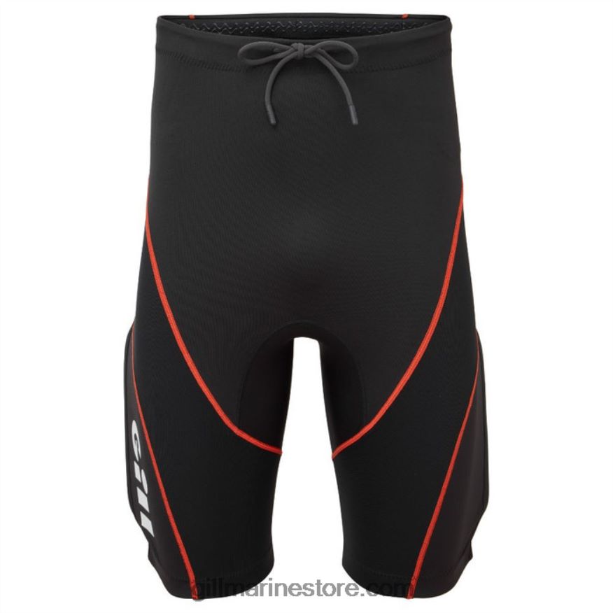 Gill Marine short de randonnée Race Gravity DDP04L535 noir