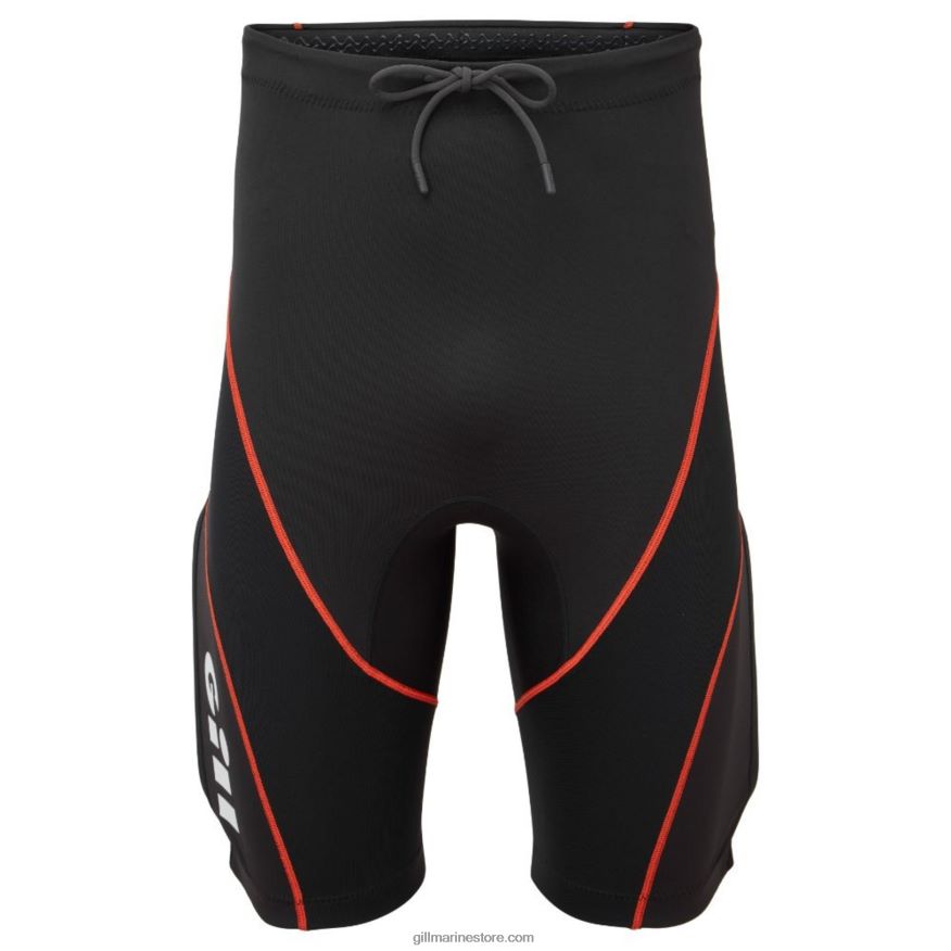 Gill Marine short de randonnée Race Gravity DDP04L535 noir
