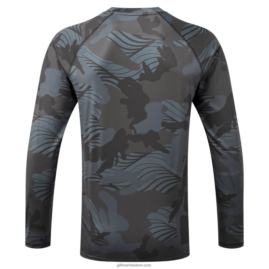 Gill Marine Haut à manches longues xpel tec camouflage DDP04L55 camouflage ombre