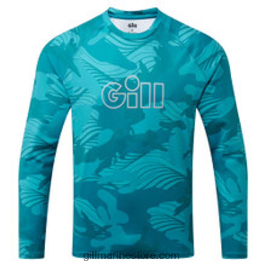 Gill Marine Haut à manches longues xpel tec camouflage DDP04L56 camouflage piscine
