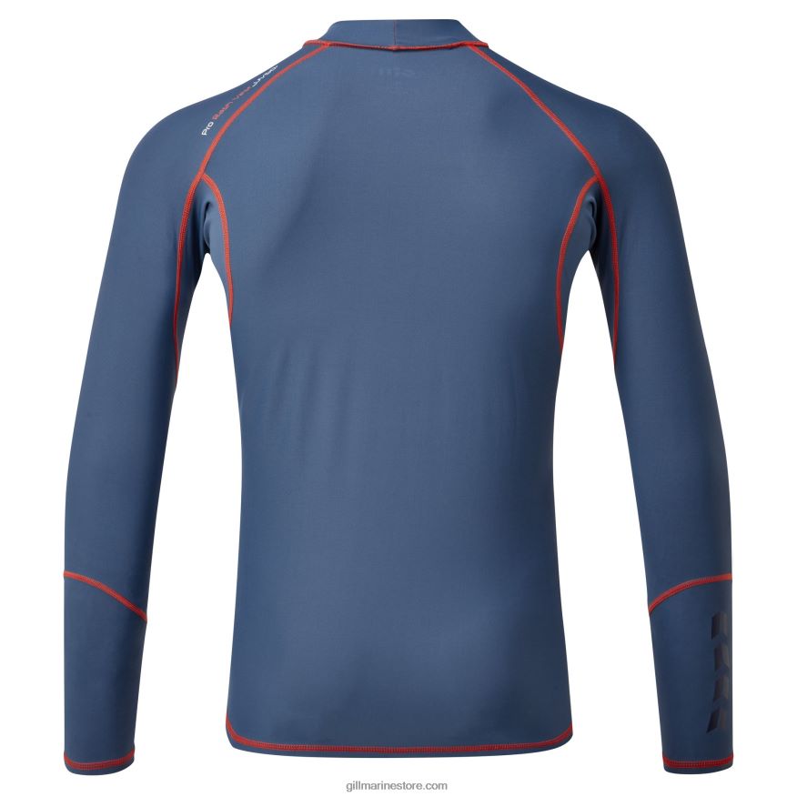 Gill Marine lycra homme - manches longues DDP04L276 océan
