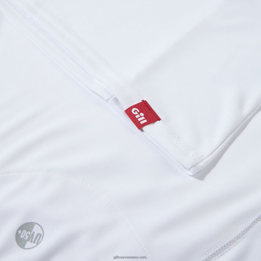 Gill Marine t-shirt à manches longues uv tec pour femmes DDP04L512 blanc