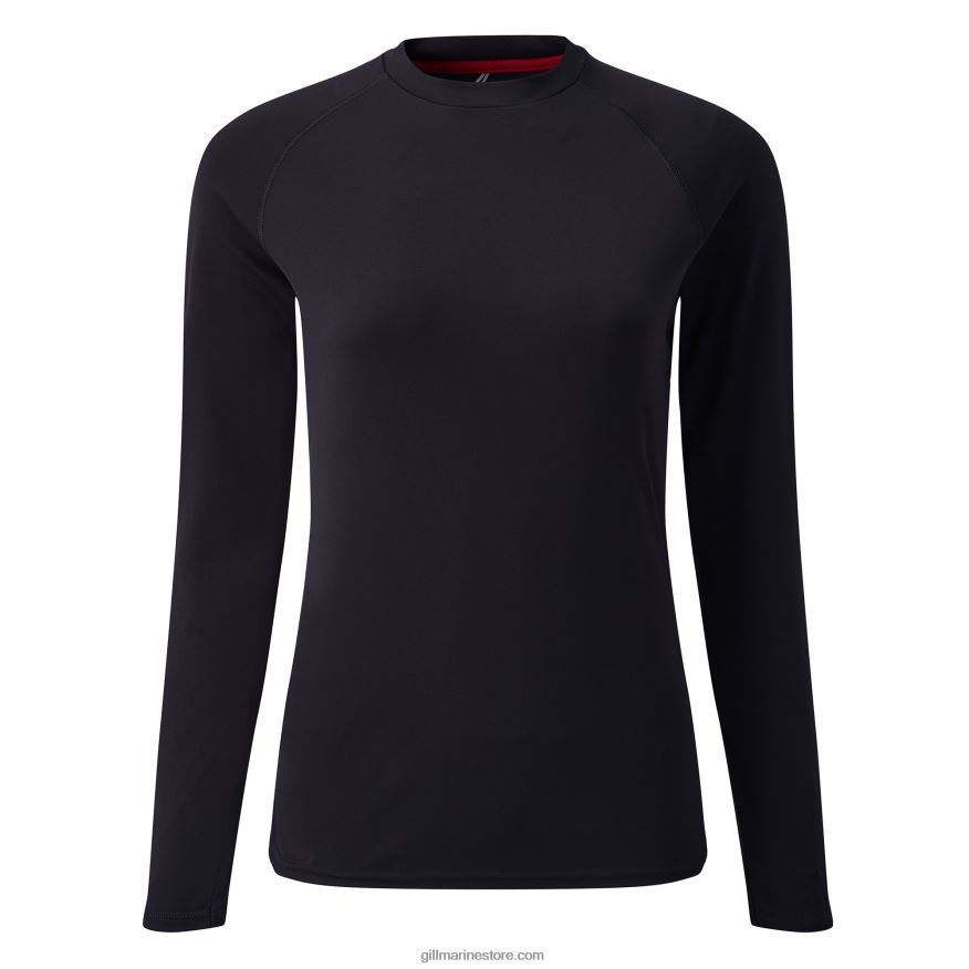 Gill Marine t-shirt uv tec pour femmes - manches longues DDP04L212 marine