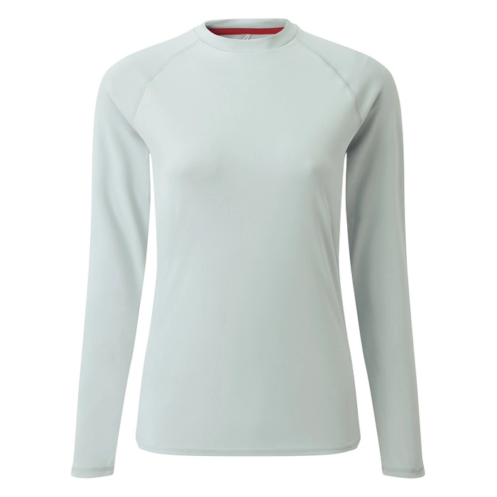 Gill Marine t-shirt uv tec pour femmes - manches longues DDP04L214 gris moyen
