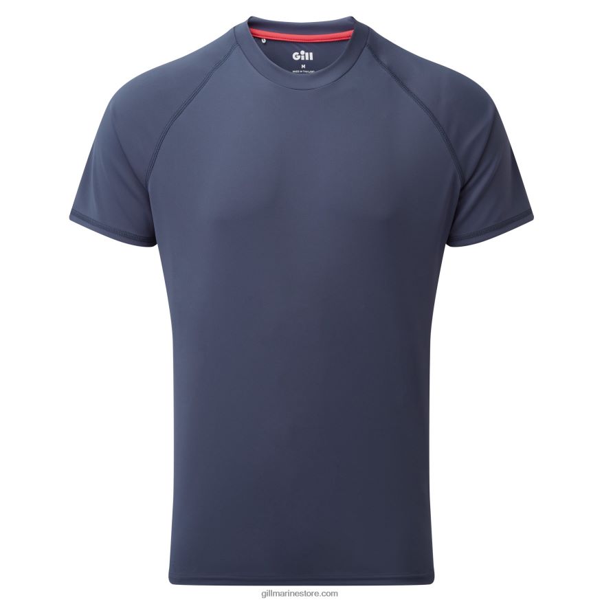 Gill Marine t-shirt uv tec pour hommes DDP04L198 océan