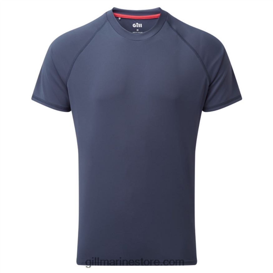 Gill Marine t-shirt uv tec pour hommes DDP04L545 océan