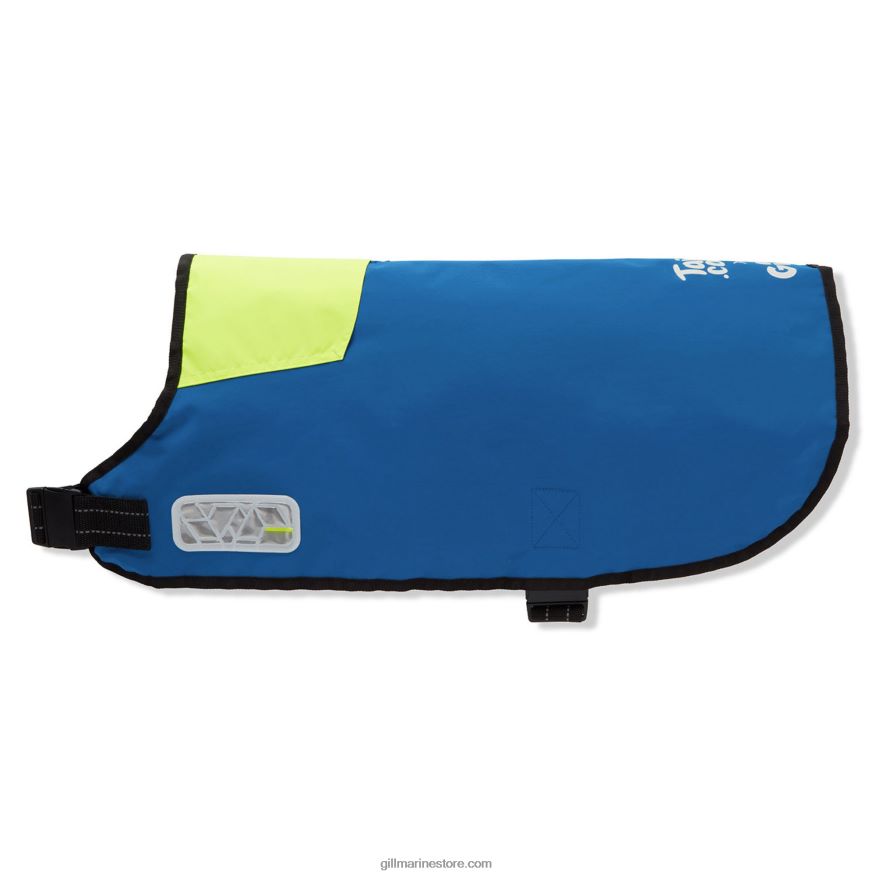 Gill Marine manteau pour chien tails.com x gill DDP04L22 bleu