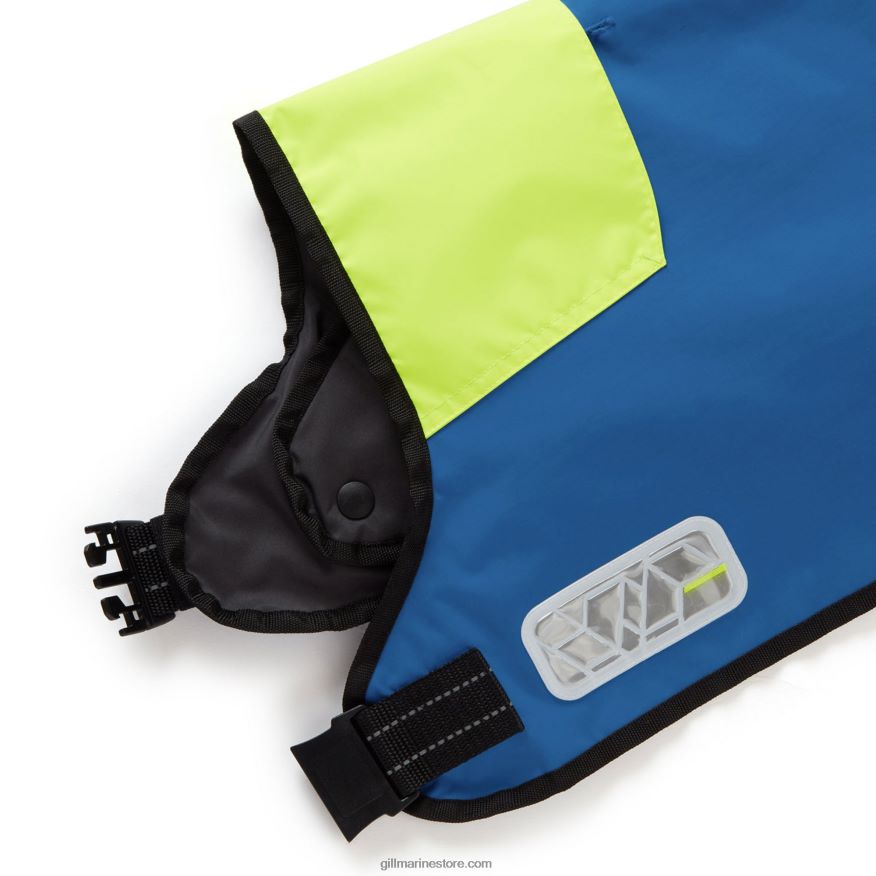 Gill Marine manteau pour chien tails.com x gill DDP04L22 bleu