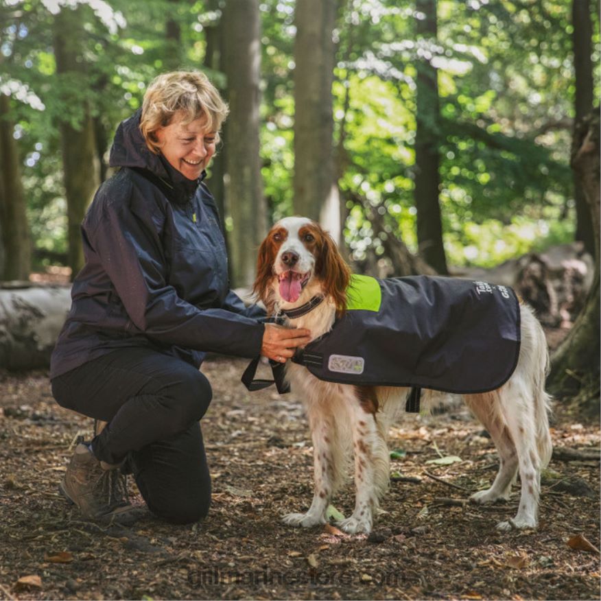 Gill Marine manteau pour chien tails.com x gill DDP04L23 graphite