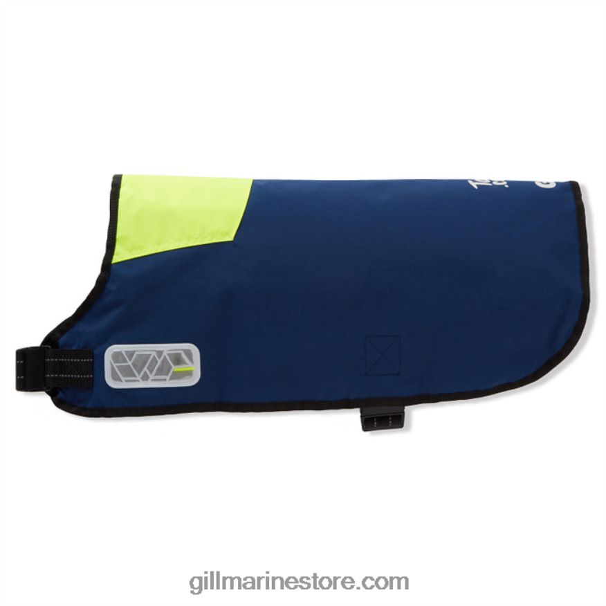 Gill Marine manteau pour chien tails.com x gill DDP04L24 bleu foncé
