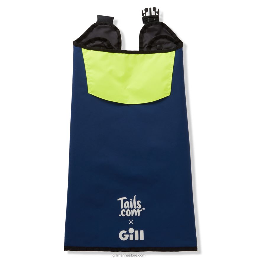 Gill Marine manteau pour chien tails.com x gill DDP04L24 bleu foncé