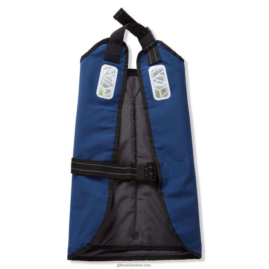 Gill Marine manteau pour chien tails.com x gill DDP04L24 bleu foncé