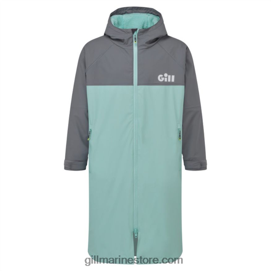 Gill Marine parka aquatique DDP04L105 coquille d'oeuf/cendre