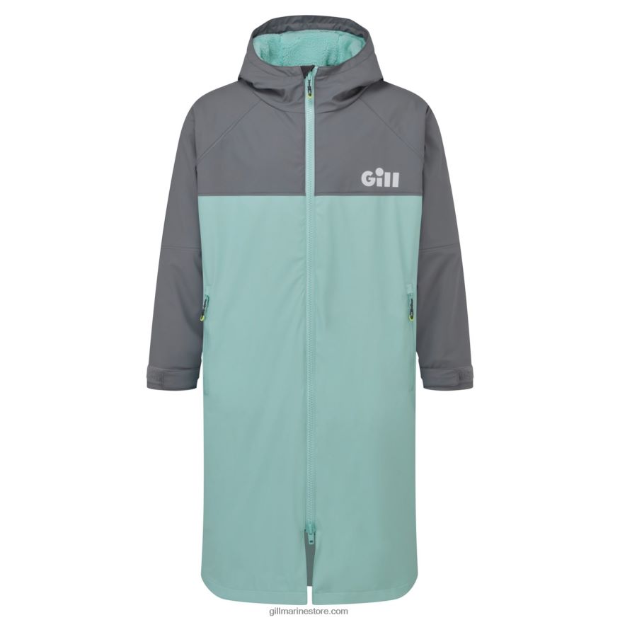 Gill Marine parka aquatique DDP04L105 coquille d'oeuf/cendre