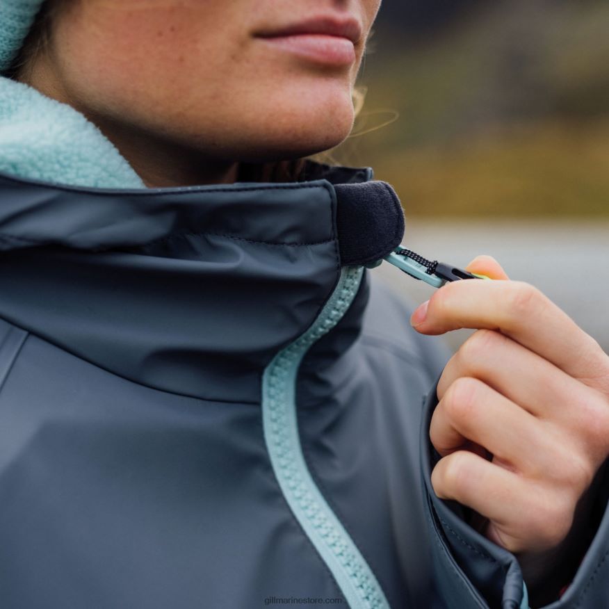 Gill Marine parka aquatique DDP04L105 coquille d'oeuf/cendre